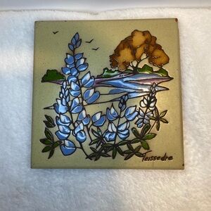 Vintage Rare Cleo Tessedre Tile